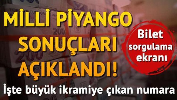 29 Mayıs Milli Piyango sonuçları sorgulama sayfası MPİ bilet sorgulama