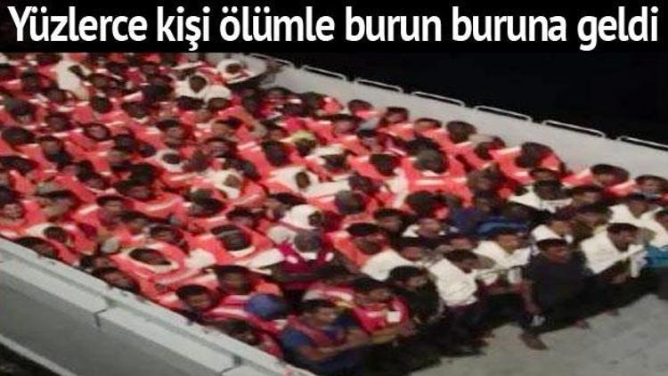 Türk gemisi batan gemiden 466 kişiyi kurtardı