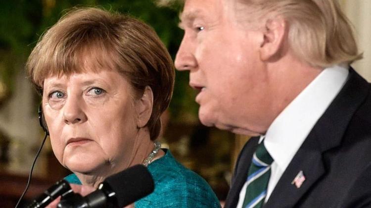 Trump, sosyal medyadan Almanyaya yüklendi...