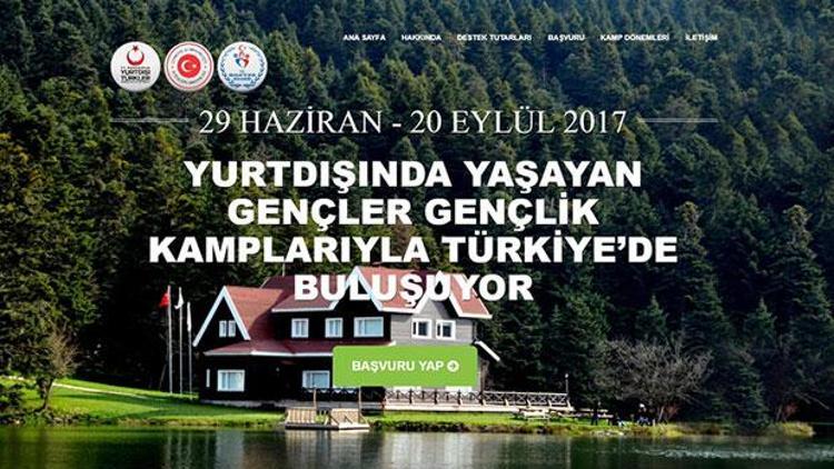 Yurtdışında yaşayan gençlere özel kamp