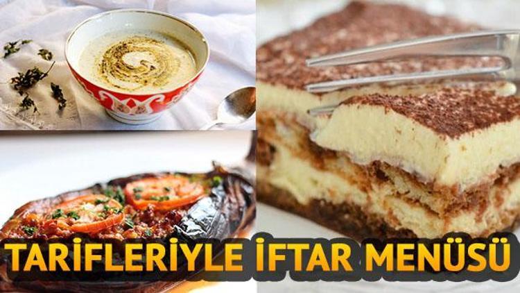 Bugün ne pişirsem Tarifleriyle iftar menüsü