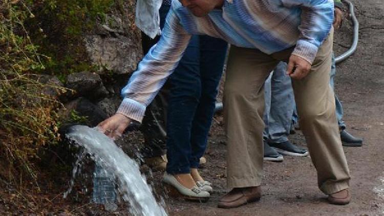 Taşlıcanın iki asırlık su sorunu çözüldü