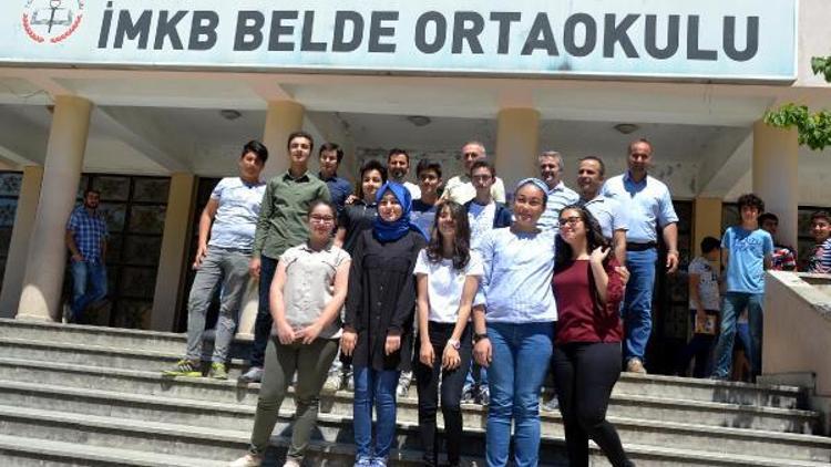 Batmanda aynı sınıftan 16 öğrenci TEOG birincisi oldu