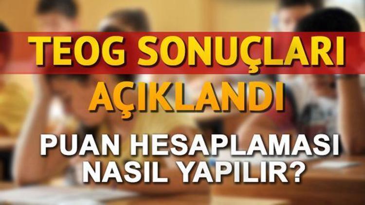 2017 TEOG sınav sonuçları ÖSYM tarafından erişime açıldı TEOG puan hesaplama işlemi nasıl yapılır