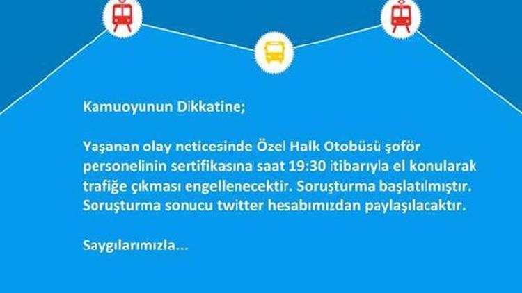 (ek bilgilerle)Şoförün kadının üzerine yürüdüğü görüntüler tepki çekti