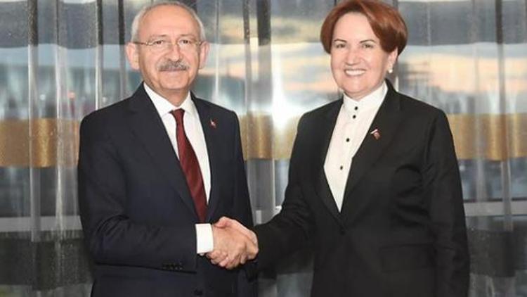 CHP Lideri Kılıçdaroğlu Meral Akşener ile bir araya geldi