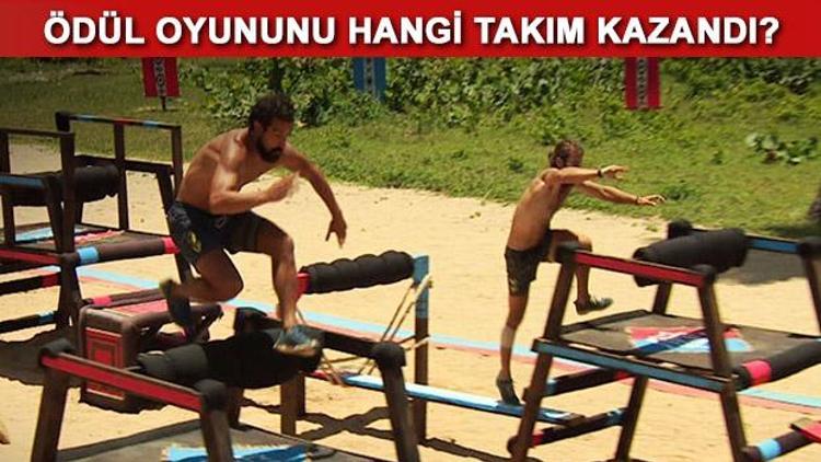 Survivorda ödül oyununu hangi takım kazandı İşte nefes kesen mücadeleden detaylar