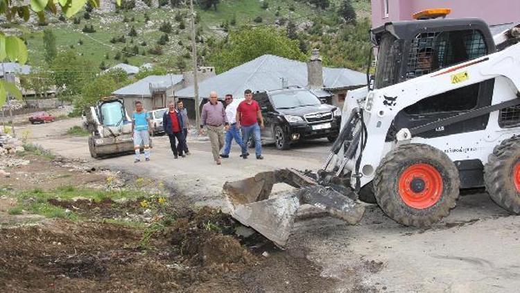 Kızıldağ Yaylasında yaz hazırlığı