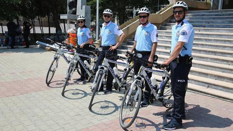 Tekirdağ’da, bisikletli ‘martı polisler’ göreve başladı