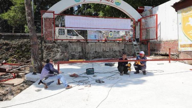 Gazi Parkında sona gelindi