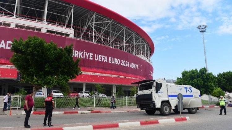 Eskişehirspor-Göztepe finali için Antalyada büyük önlem