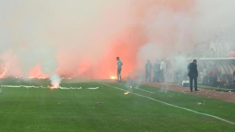 Göztepe - Eskişehirspor maçı Fotoğrafları