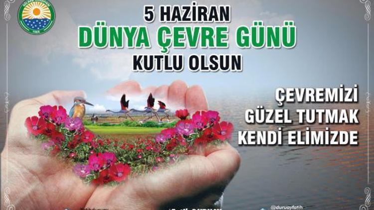 Başkan Duruay: Çevremizi önemseyen projelere imza atıyoruz