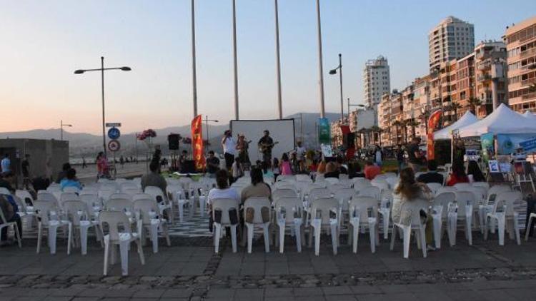 İzmirde Ekolojik yıkıma ve talana karşı dayanışma var, direniş var etkinliği düzenlendi