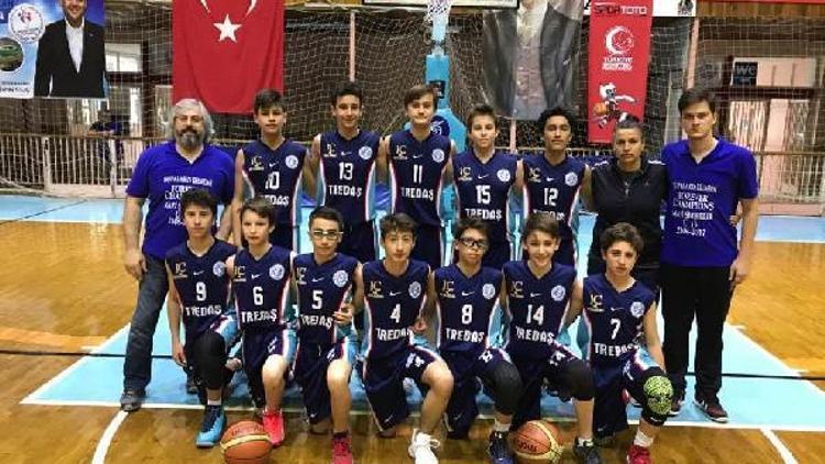 TREDAŞSPOR basketbol takımı Türkiye 5ncisi oldu