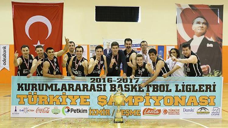 Kurumlar Arası Basketbol Ligi’nde şampiyon Odeabank