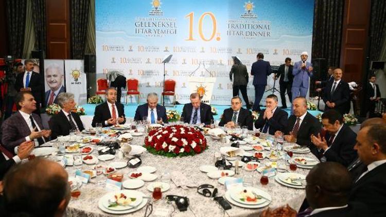 Erdoğan: Katarın bir terör zanlısı olarak tavsif edilmesini çok ağır bir itham olarak görüyorum (2)