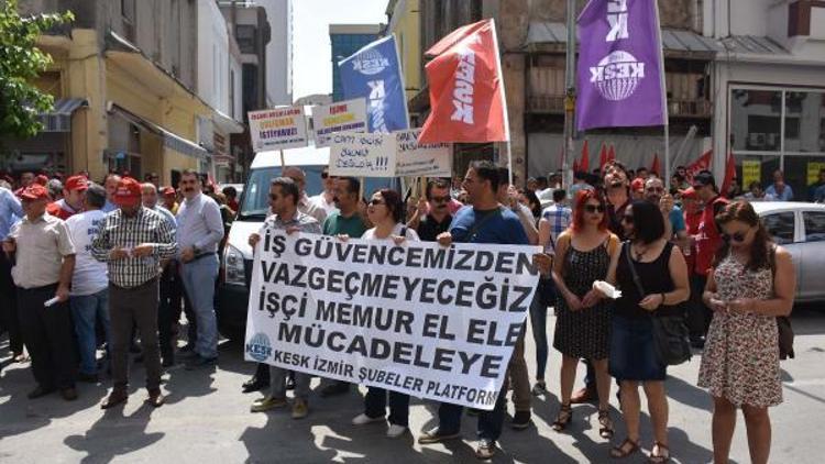 DİSK İzmirde 16 Haziranda yarım gün iş bırakacak