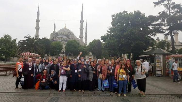 Edirneli kadınlar, İstanbulu gezdi