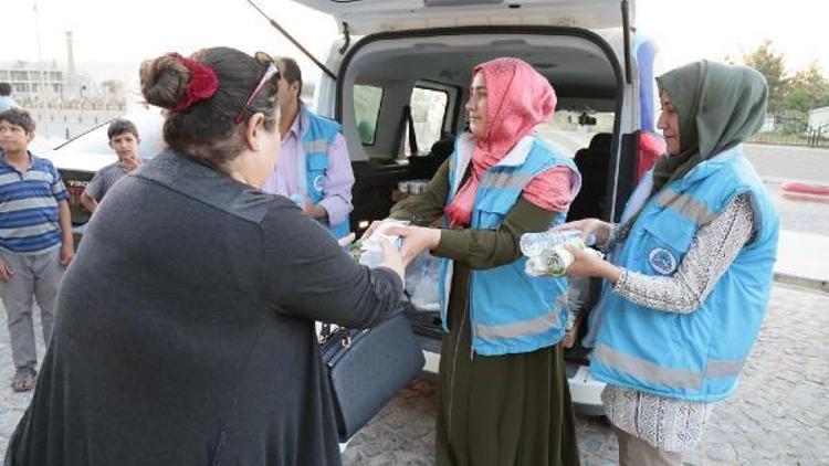 Belediyeden hasta yakınlarına iftar