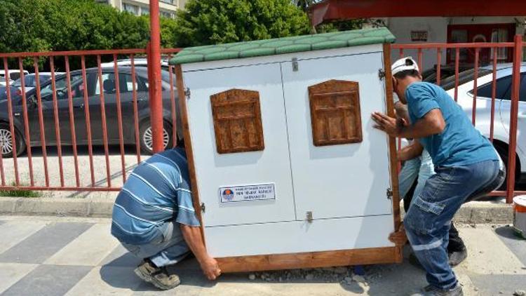 Mersinde trafolara estetik dokunuş