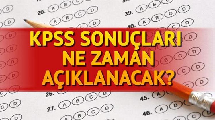 ÖSYMden flaş KPSS açıklaması | KPSS sonuçları için tarih verdi