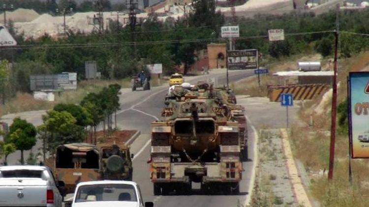 PYD denetimindeki Afrin sınırına tank sevkiyatı
