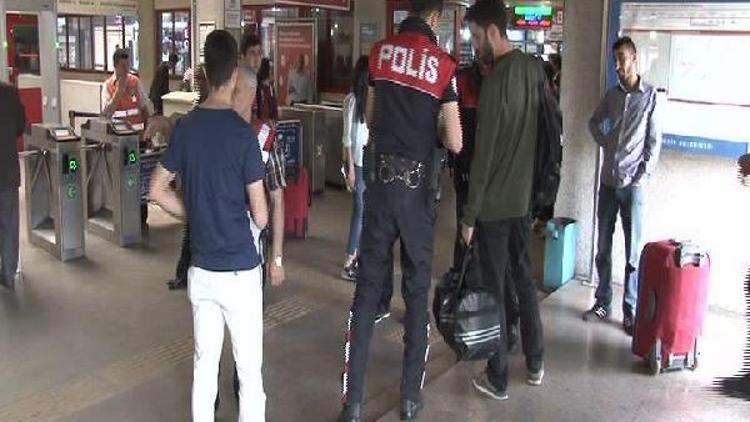 İstanbul otogarlarında büyük çaplı asayiş denetimi