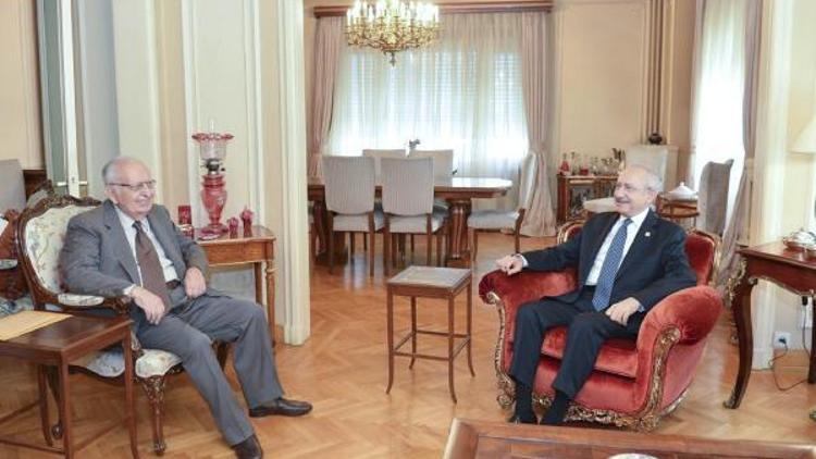 Fotoğraflar // CHP Genel Başkanı Kılıçdaroğlu, Hüsamettin Cindoruku ziyaret etti