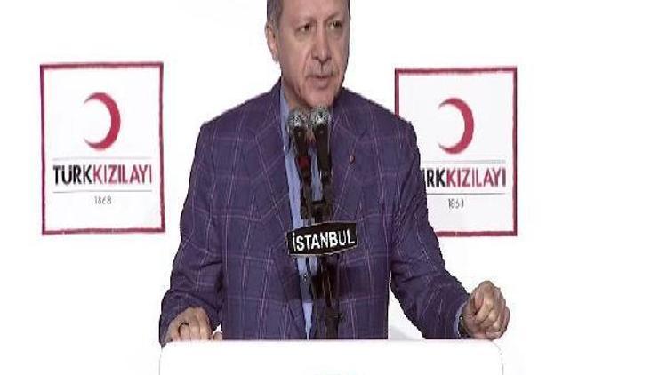 Cumhurbaşkanı Erdoğan Kızılayın iftar programında konuştu (1)