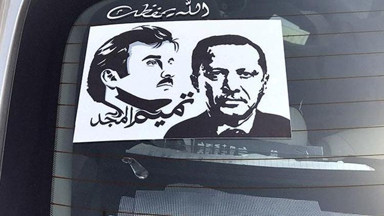 Katarda Erdoğan posterlerine büyük ilgi