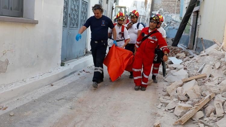 Ege’deki depremde Yunanistan’da 1 kişi öldü, 10 kişi yaralandı