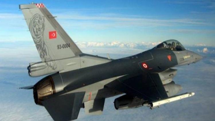 Sızma girişimindeki PKKlılar F-16larla etkisiz hale getirildi
