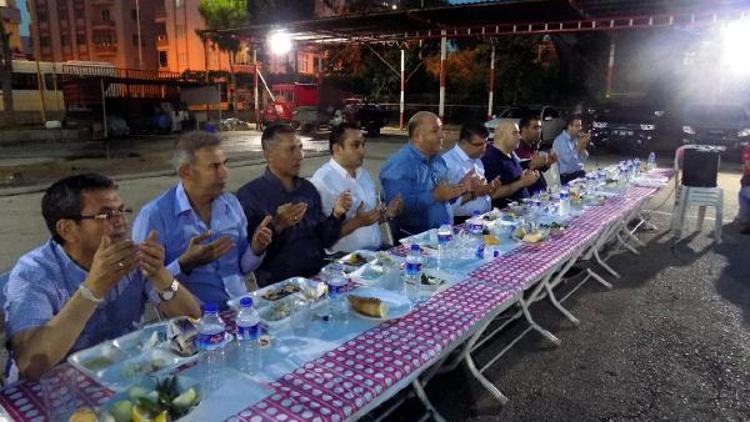 Adana itfaiyesinde iftar