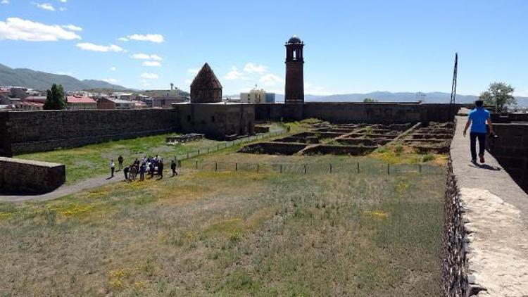 Erzurum Kalesinin surlarına seyir terası