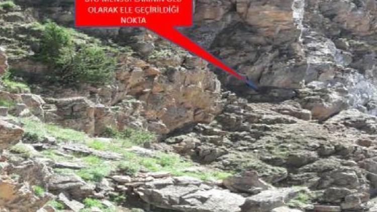 Vanda 3 PKKlının öldürüldüğü bölgenin fotoğrafları