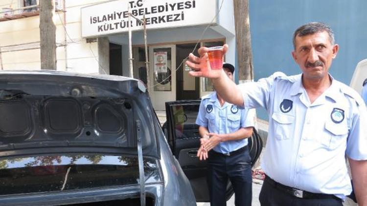 İslahiyede 500 kilo sahte zeytinyağı ele geçirildi