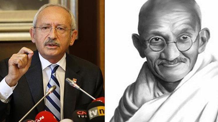 CHPli Gürsel Tekin: Gandhi sahaya indi