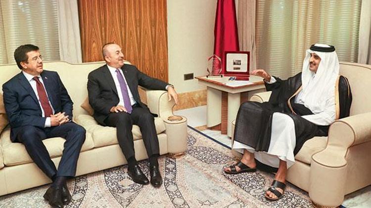 Türkiye’den Katar’a  iki bakanla çıkarma
