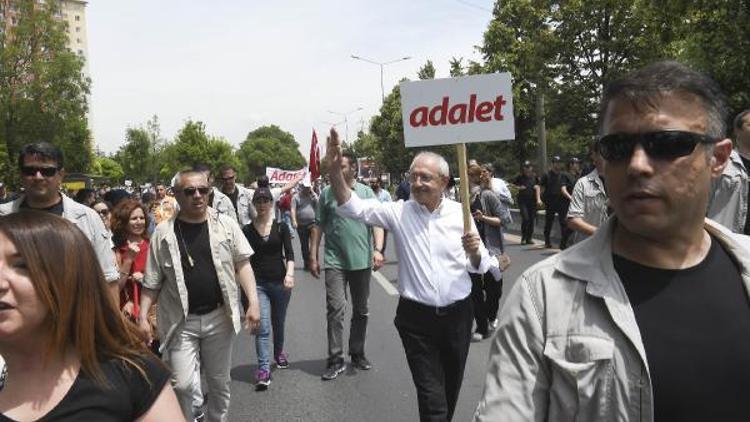 Kılıçdaroğlu: Adaleti isteyen herkes bu yürüyüşe destek vermek zorundadır / ek fotoğraflar