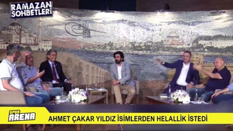 Ahmet Çakar Aziz Yıldırımdan helallik istedi