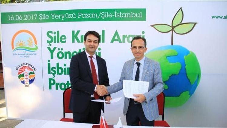 Şile kırsal arazi yönetimi işbirliği protokolü imzalandı