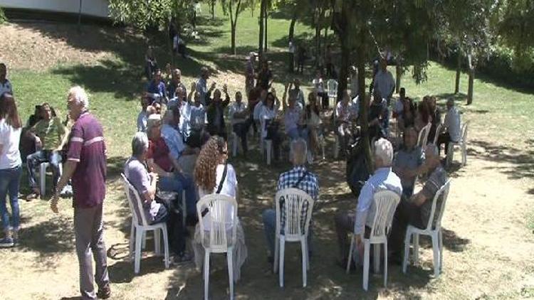 Maçka Parkında Adalet Nöbeti üçüncü gününde..