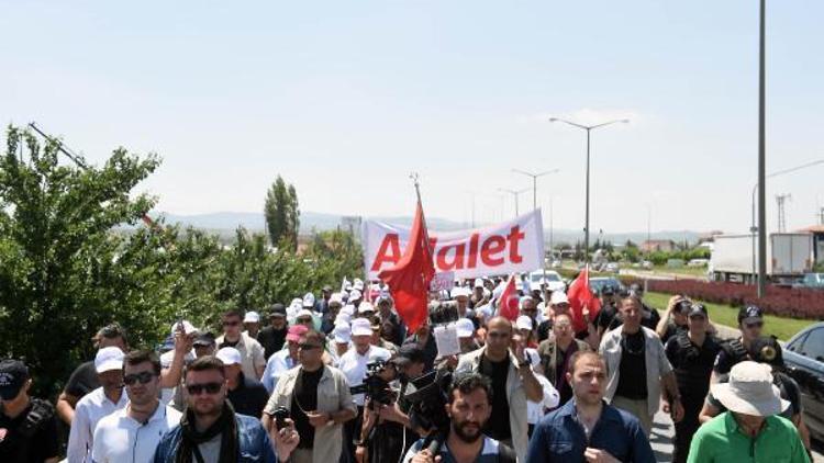 CHP’nin ‘Adalet Yürüyüşü’nün 3’üncü gününde 1 şüpheli gözaltına alındı