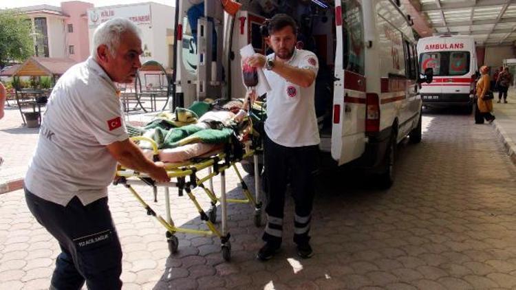 ÖSOnun yaralanan 2 askeri Kilise getirildi
