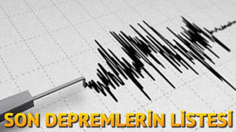 İzmirden deprem haberleri gelmeye devam ediyor (son depremlerin listesi)