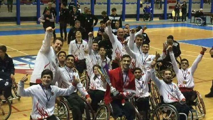 Bedensel Engelliler Basketbol U-23 Milli Takımı dünya ikincisi