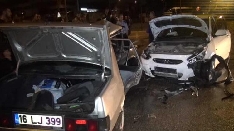 Bursada trafik kazası: 8 yaralı