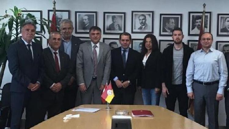 Galatasaray Proje Üretim Grubundan Başkan Özbeke ziyaret