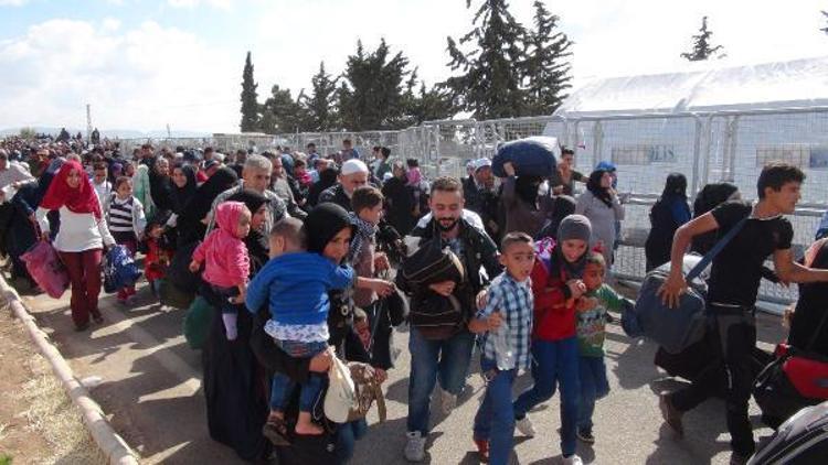 Suriyeye geçenlerin sayısı 40 bini buldu